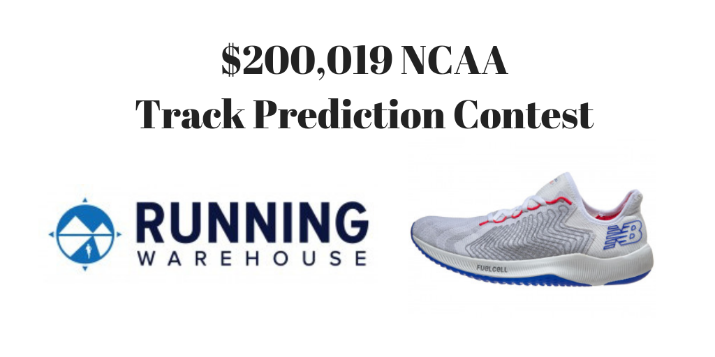 200,019 LRC Running Warehouse NCAA Outdoor Prediction Contest