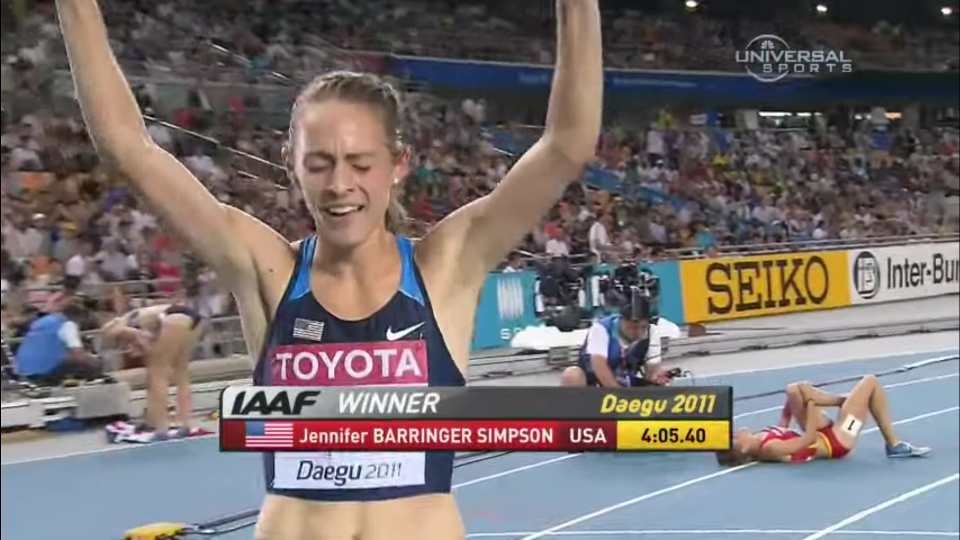 I Was Bored, So I Watched Jenny Simpson's Shock Gold at the 2011 Worlds -  LetsRun.com