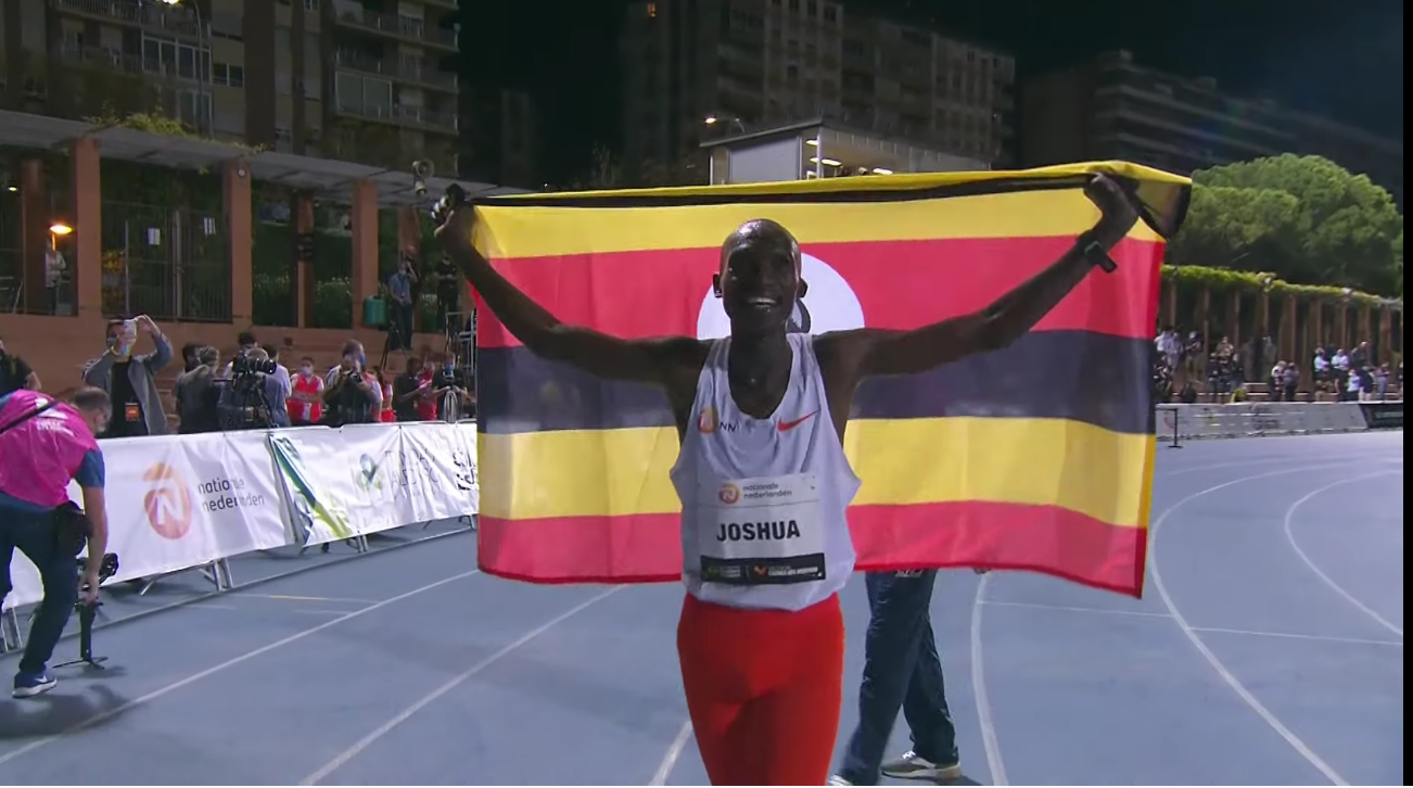 Video of Joshua Cheptegei's 10,000Meter World Record and Letesenbet Gide's 5,000m Record