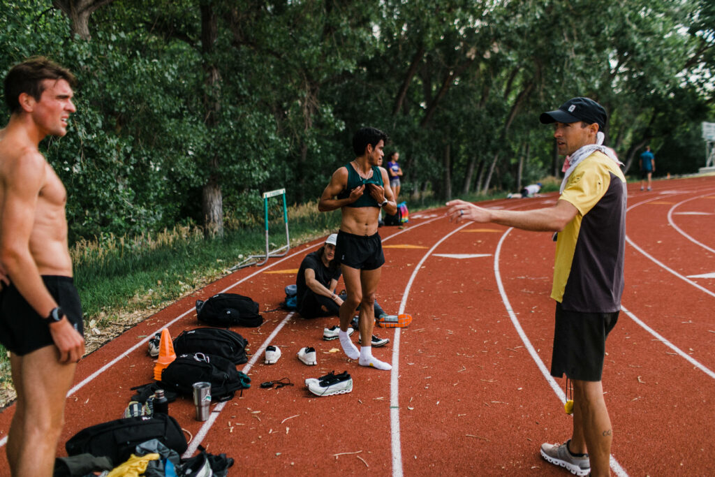 Coach Dathan Ritzenhein