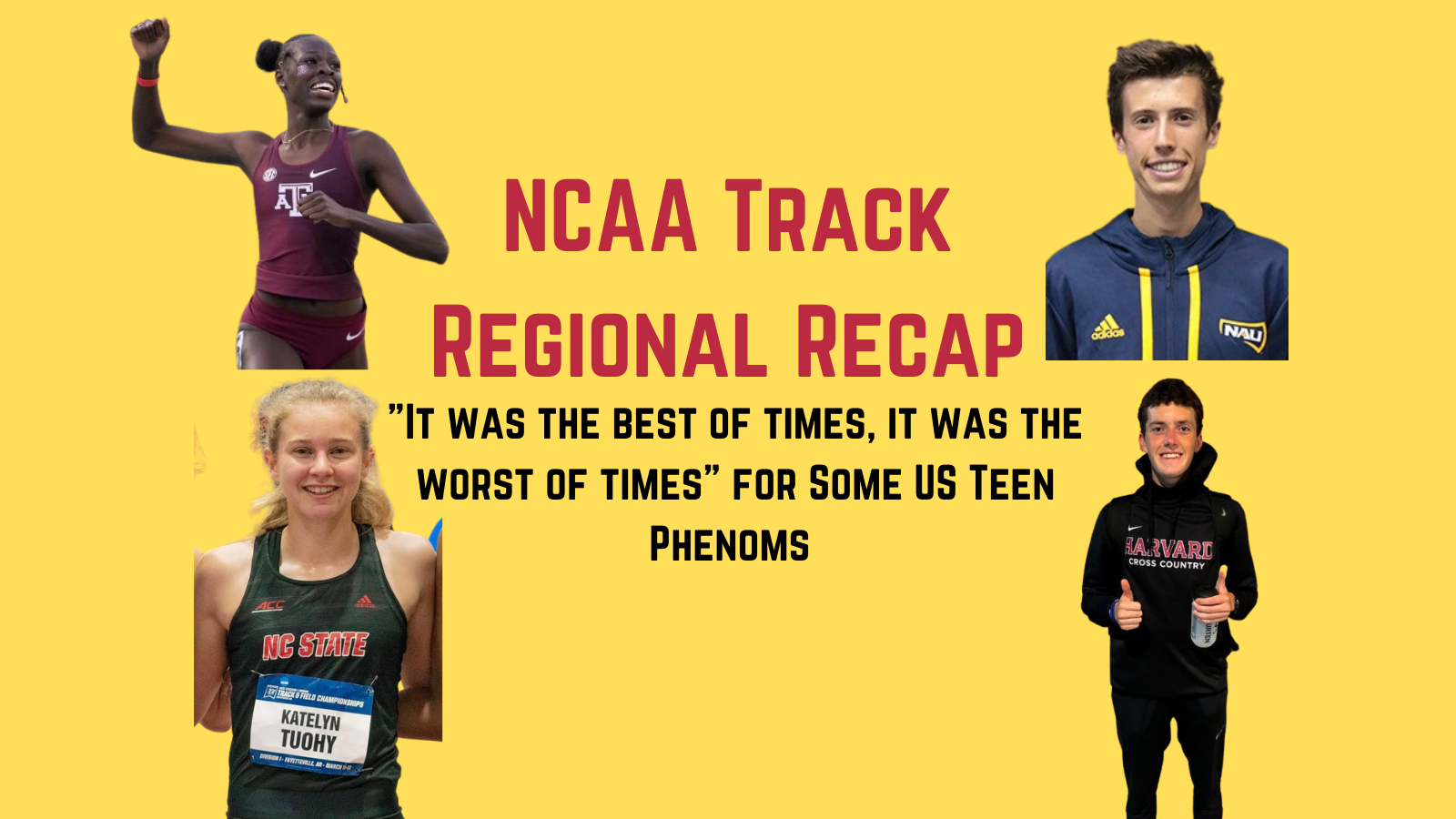 WTW A Look Back at the Insane NCAA Track & Field Regionals