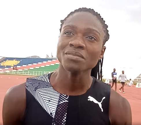 18 Year Old Phenom Christine Mboma Of Namibia Is Listed As Withdrawn From 400 Meters For Tokyo Olympics Letsrun Com
