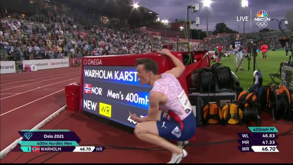 Oslo DL — Karsten Warholm Takes Down Vintage World Record - Track & Field  News