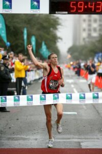 Ryan Hall 59:43 American Record