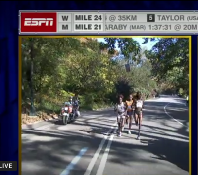 Women's lead pack