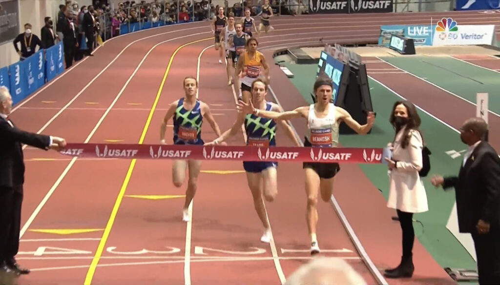 Geordie Beamish Wins Millrose