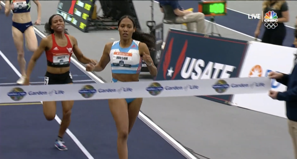 Ajee Wilson wins USATF Indoor Title #8