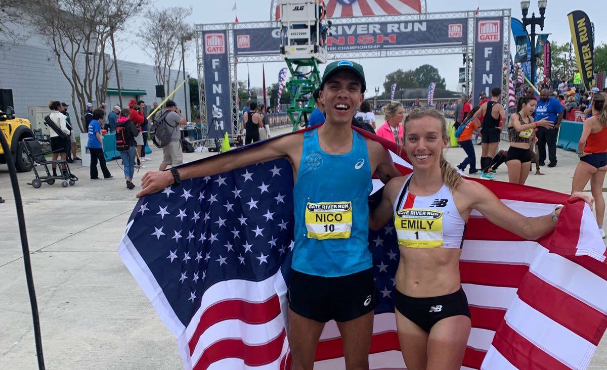 Emily Sisson, Nico Montanez Take 2022 USATF 15K Titles in Jacksonville