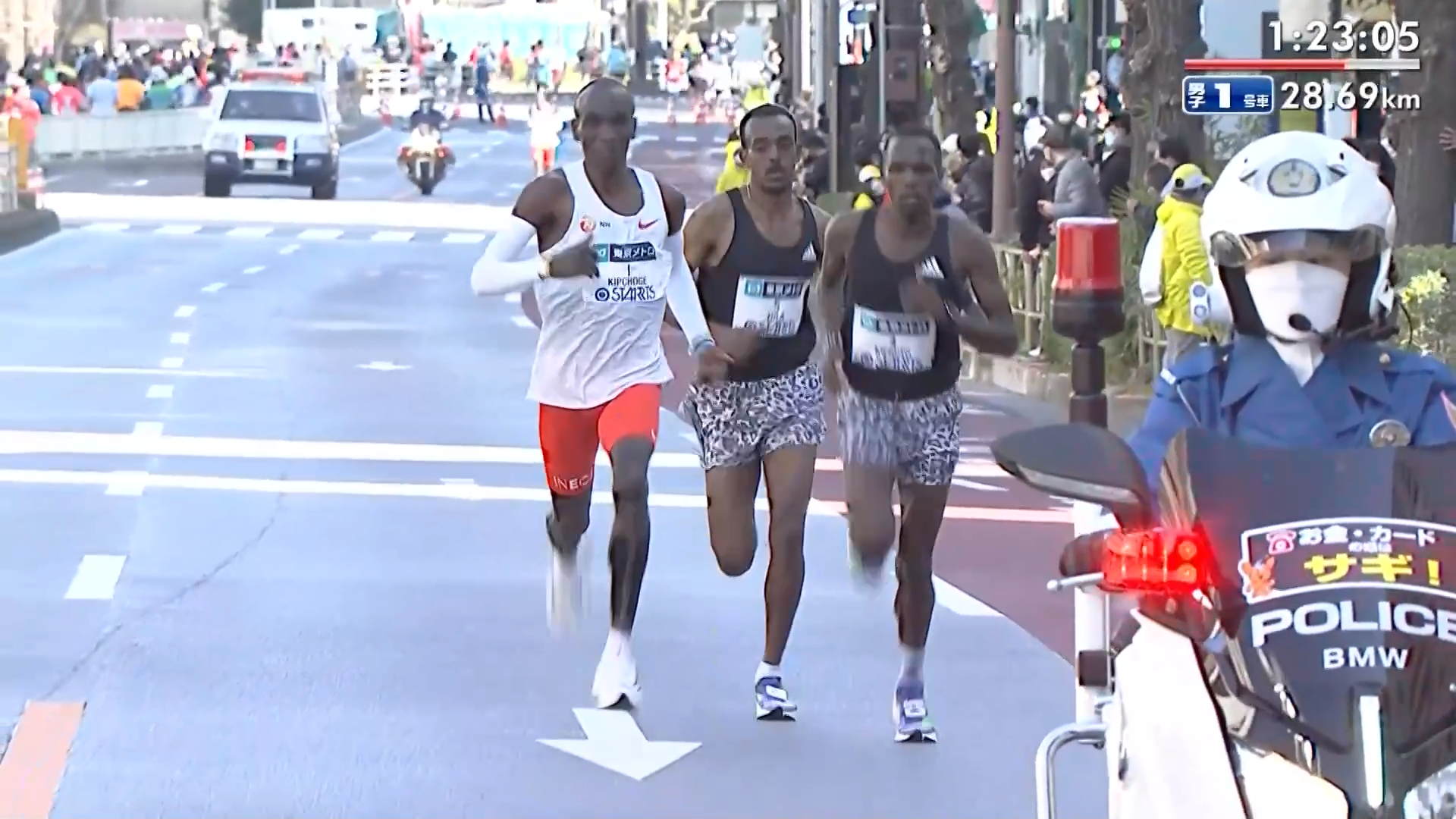Eliud Kipchoge Wins 2022 Tokyo Marathon in 20240 to Move One Step