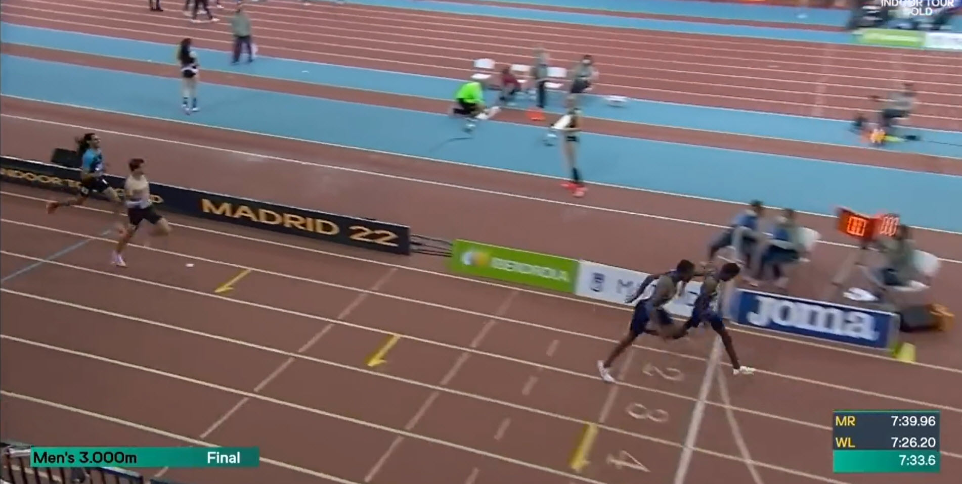2022 Madrid World Indoor Tour Gold Results