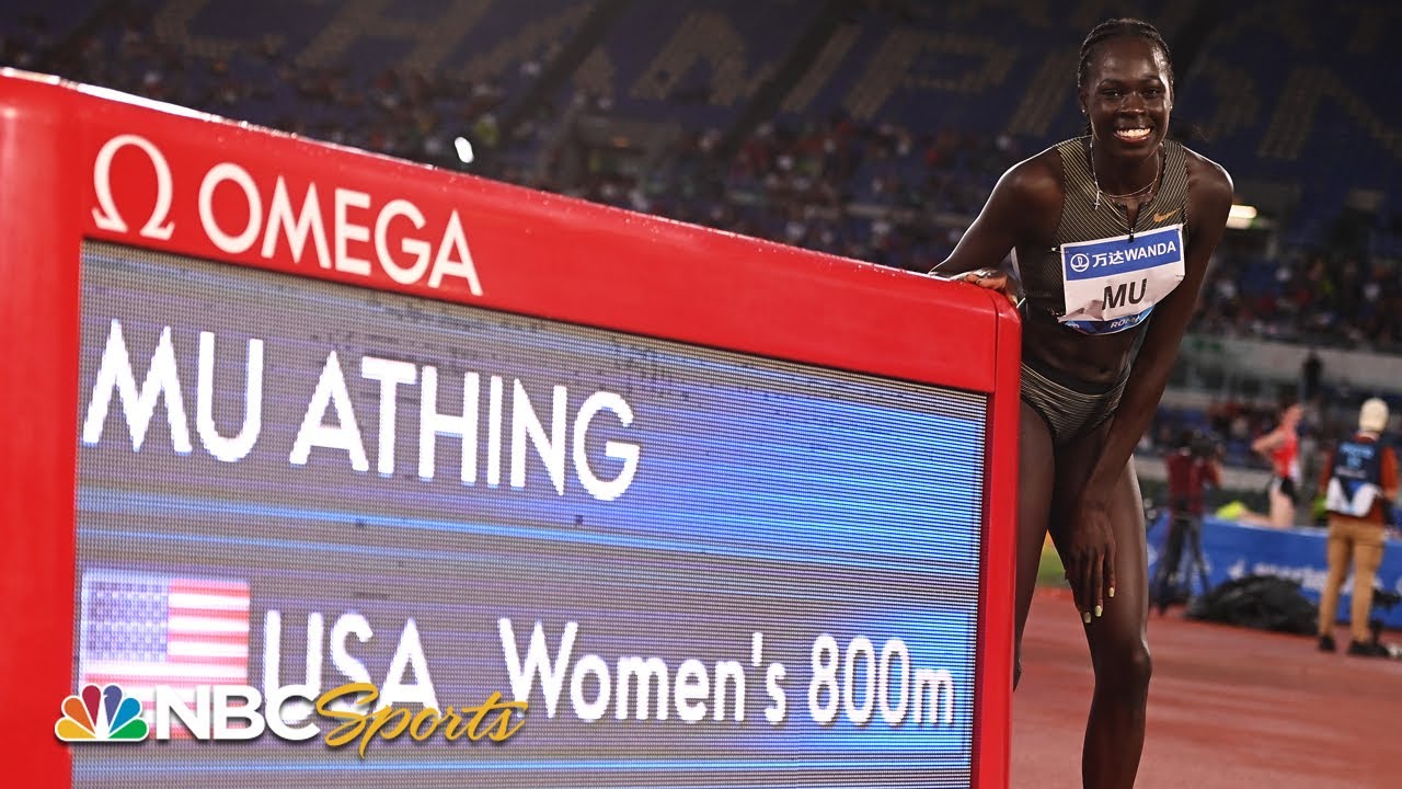 2022 Rome Diamond League Video Highlights Athing Mu Runs 157