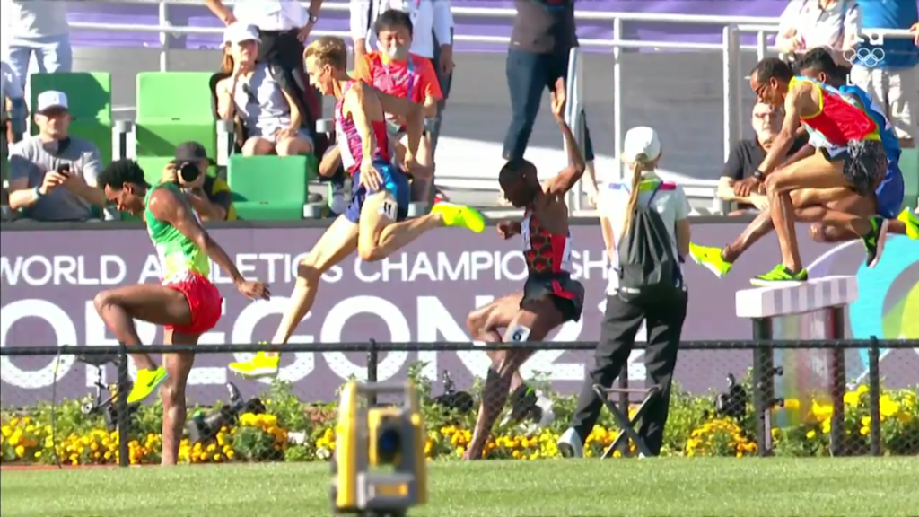 Males’s Steeplechase Qualifying: Evan Jager and Conseslus Kipruto Nonetheless Received It