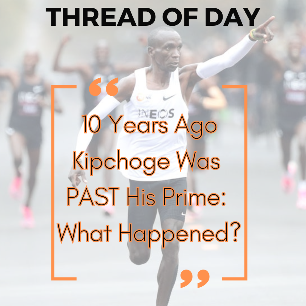 Kipchoge: Past his prime what happened?