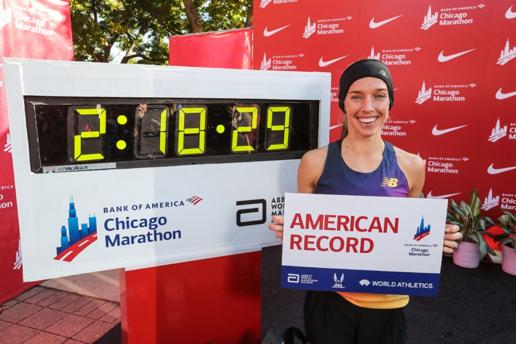 Emily Sisson 2:18:29 American Marathon Record