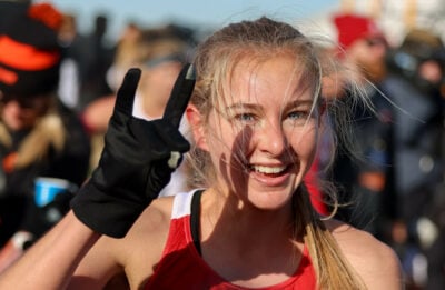 Katelyn Tuohy at 2022 NCAA Cross Country Championships (photo by Gregorio Denny @dvgregori)