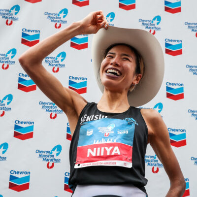 Hitomi Niiya after Winning Houston