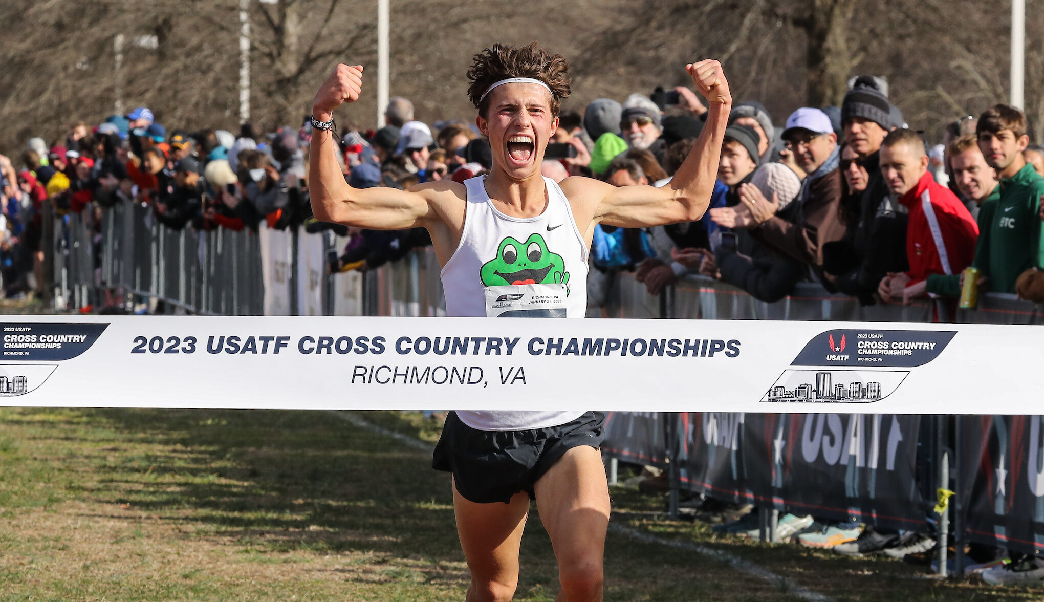 Leo Young and Irene Riggs Win U20 USATF Cross Country Titles