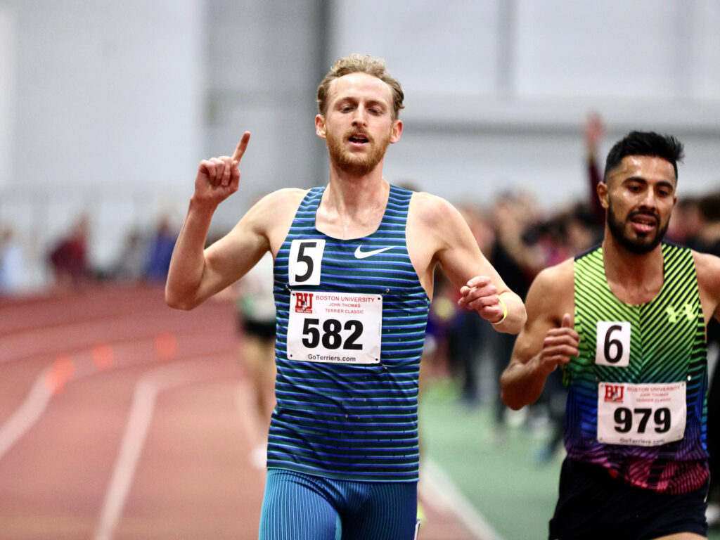 Woody Kincaid Runs 12:51 to Break American Indoor 5000m Record