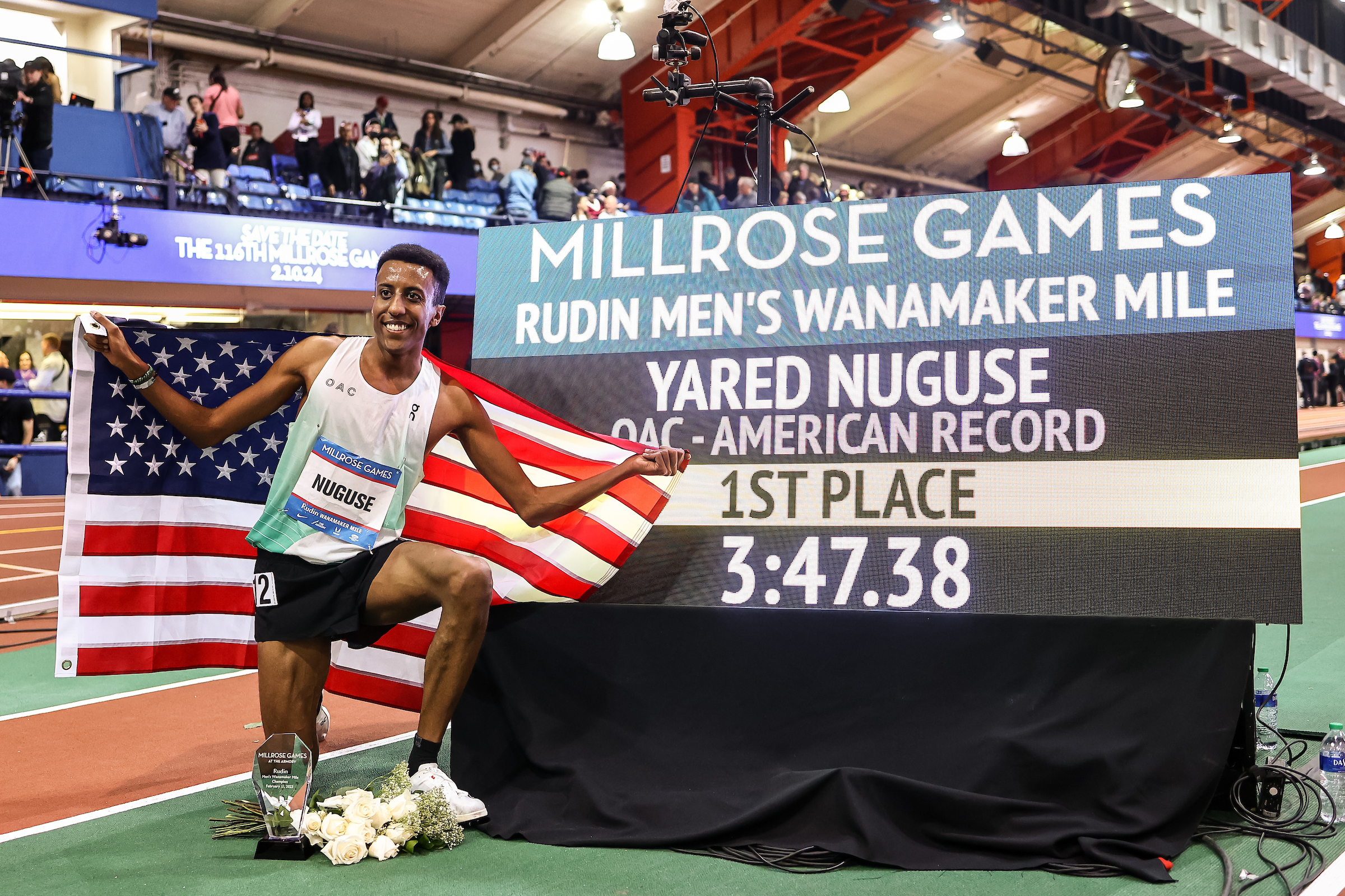 Yared Nuguse Dazzles Millrose Games with 347.38 Mile to Arrive as a Star