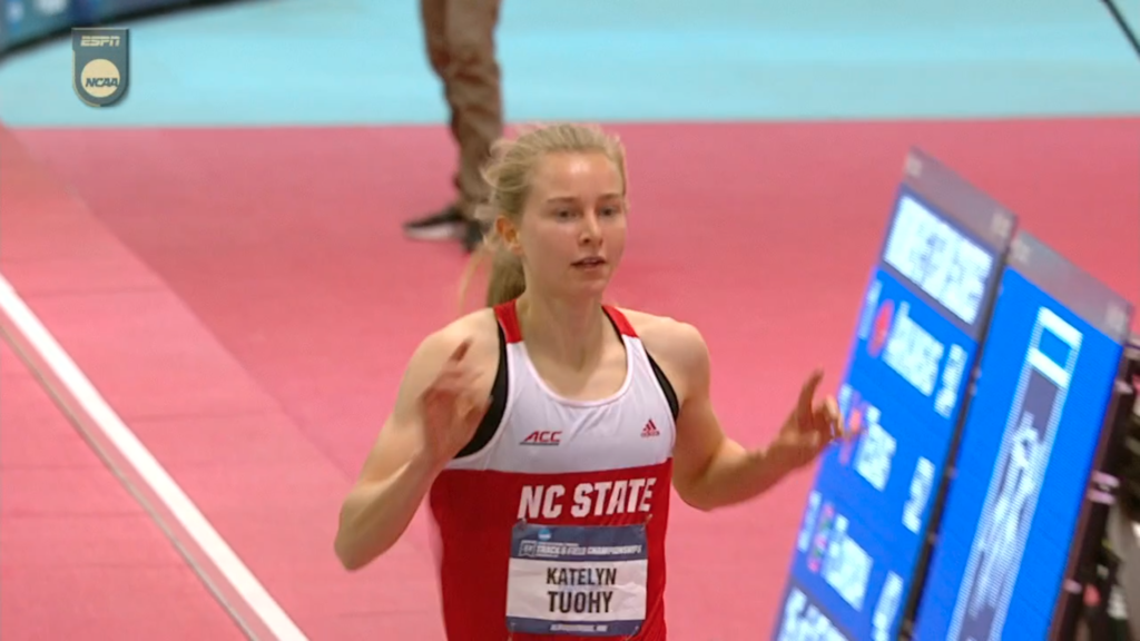 Katelyn Tuohy completes the double at 2023 NCAA Indoors