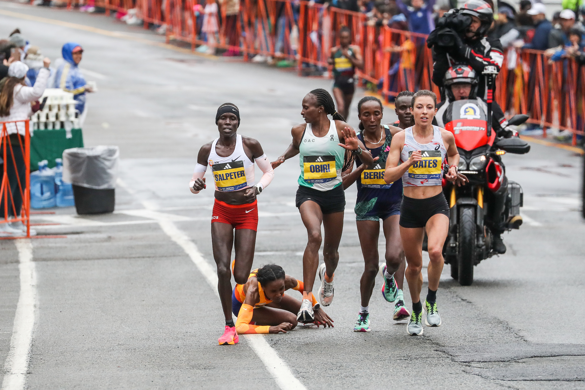 Hellen Obiri Wins Star Studded Boston Marathon as Emma Bates Finishes