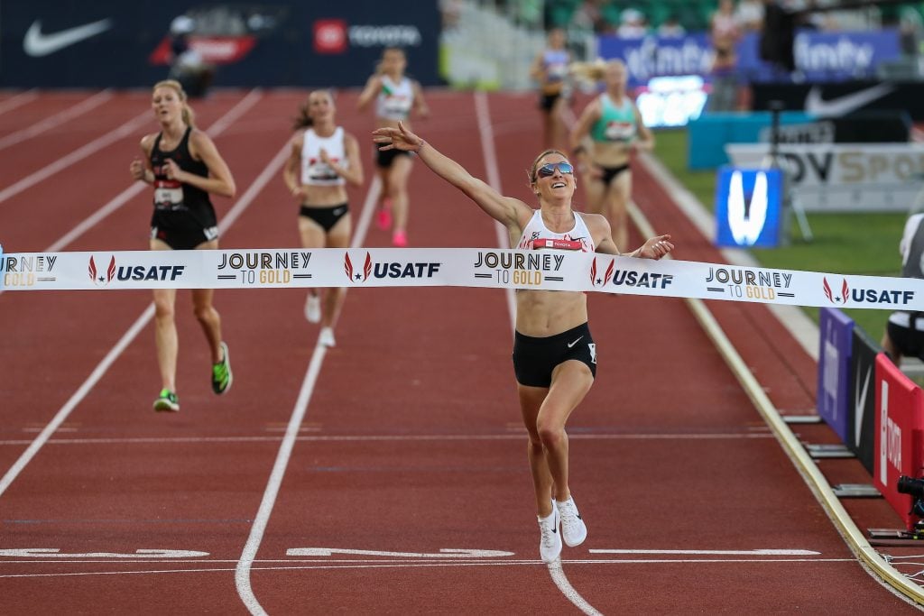 Elise Cranny Wins 10,000m at 2023 USATF Champs 