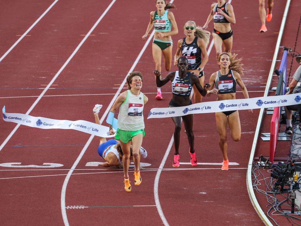 Nikki Hiltz Wins 2023 USATF 1500m (Kevin Morris Photo)