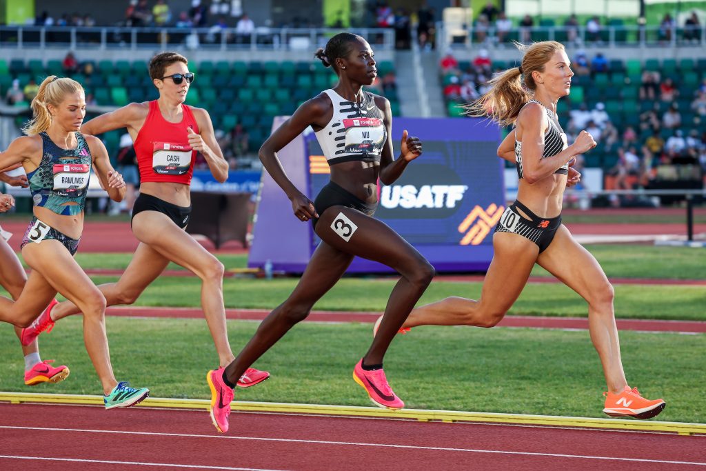 Athing Mu at 2023 USATF Outdoor Nationals