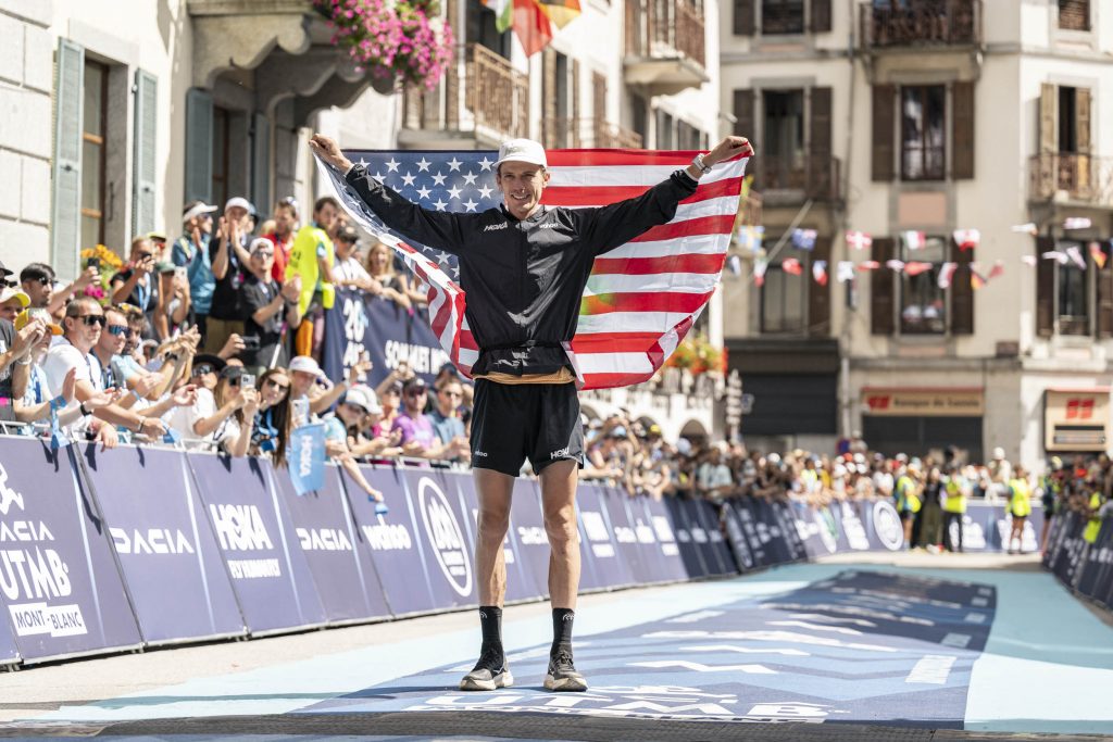 Walmsley, premier vainqueur masculin américain de l'UTMB