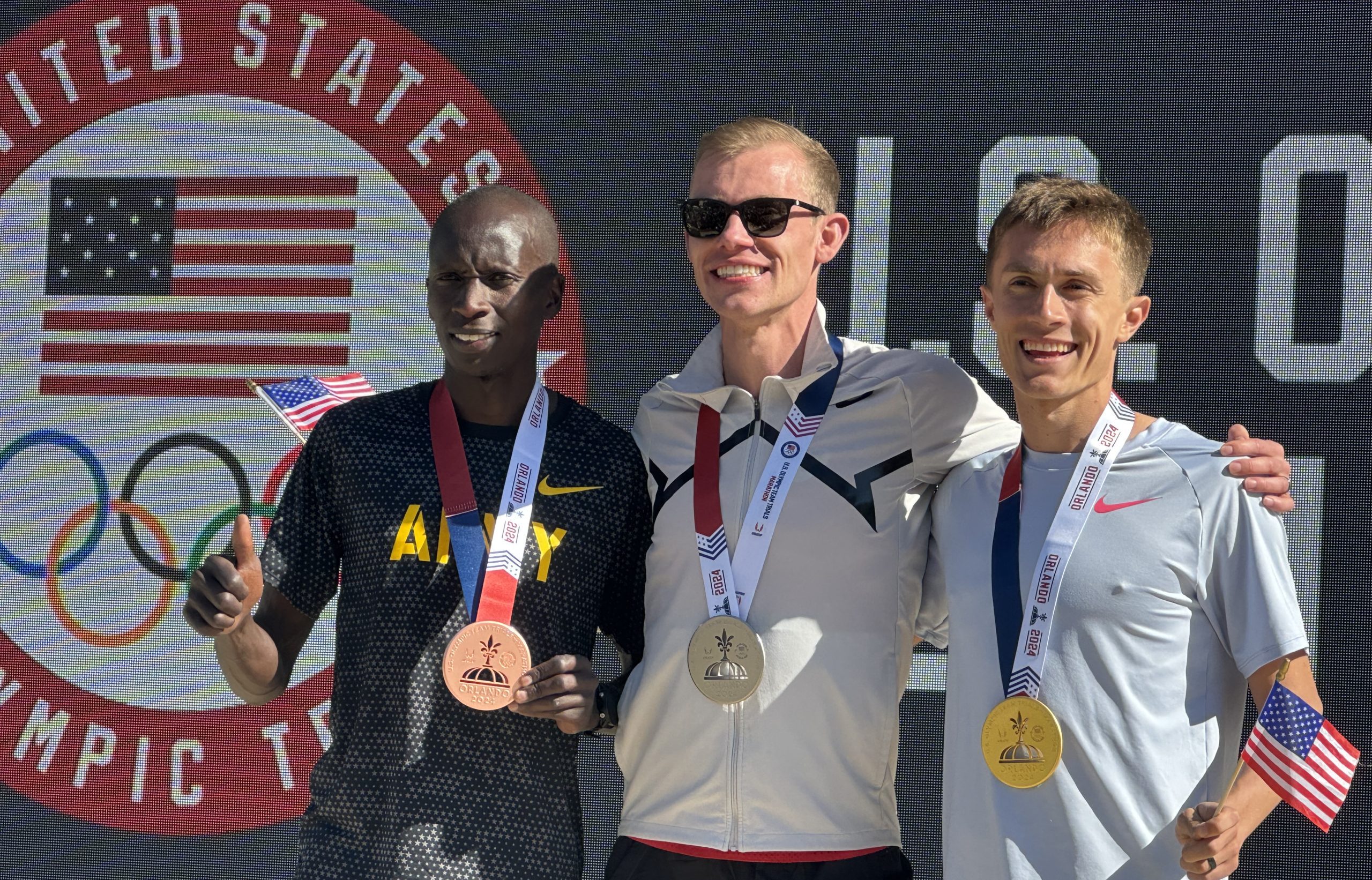 2024 US Olympic Marathon Trials Conner Mantz & Clayton Young Go 12