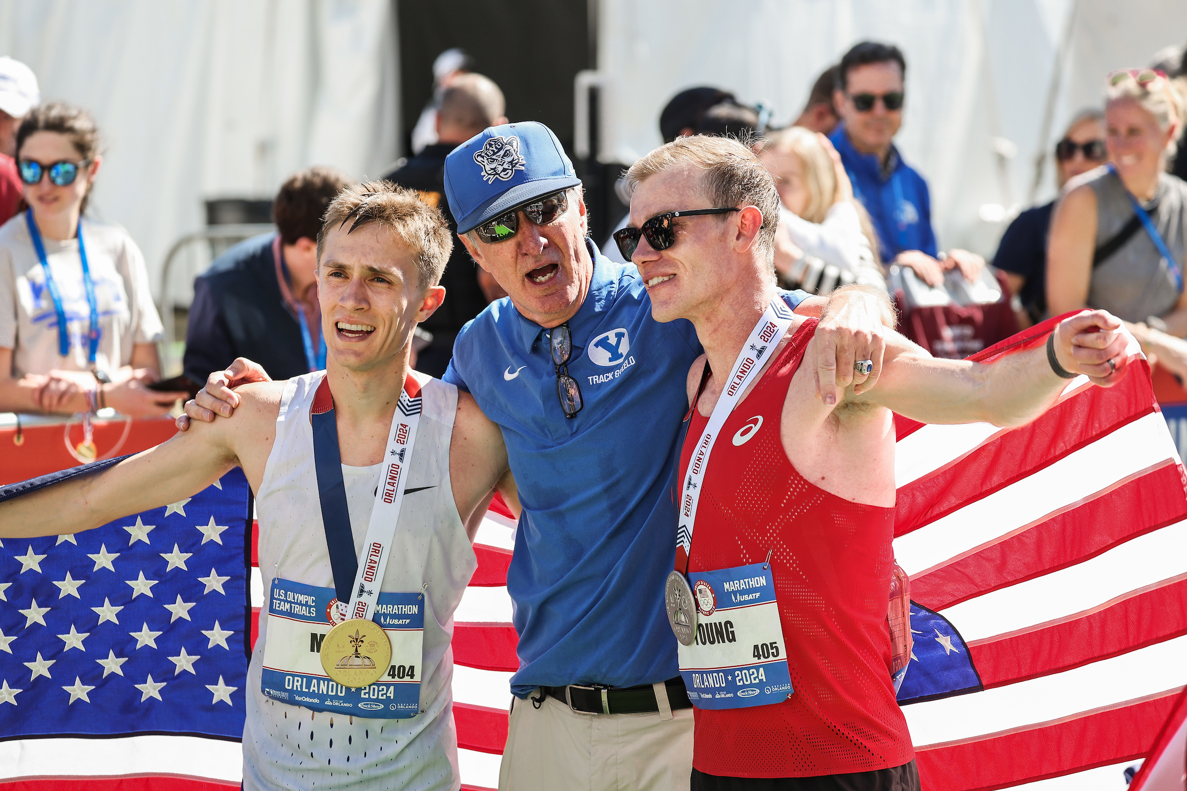 2025 US Olympic Marathon Trials Conner Mantz & Clayton Young Go 12