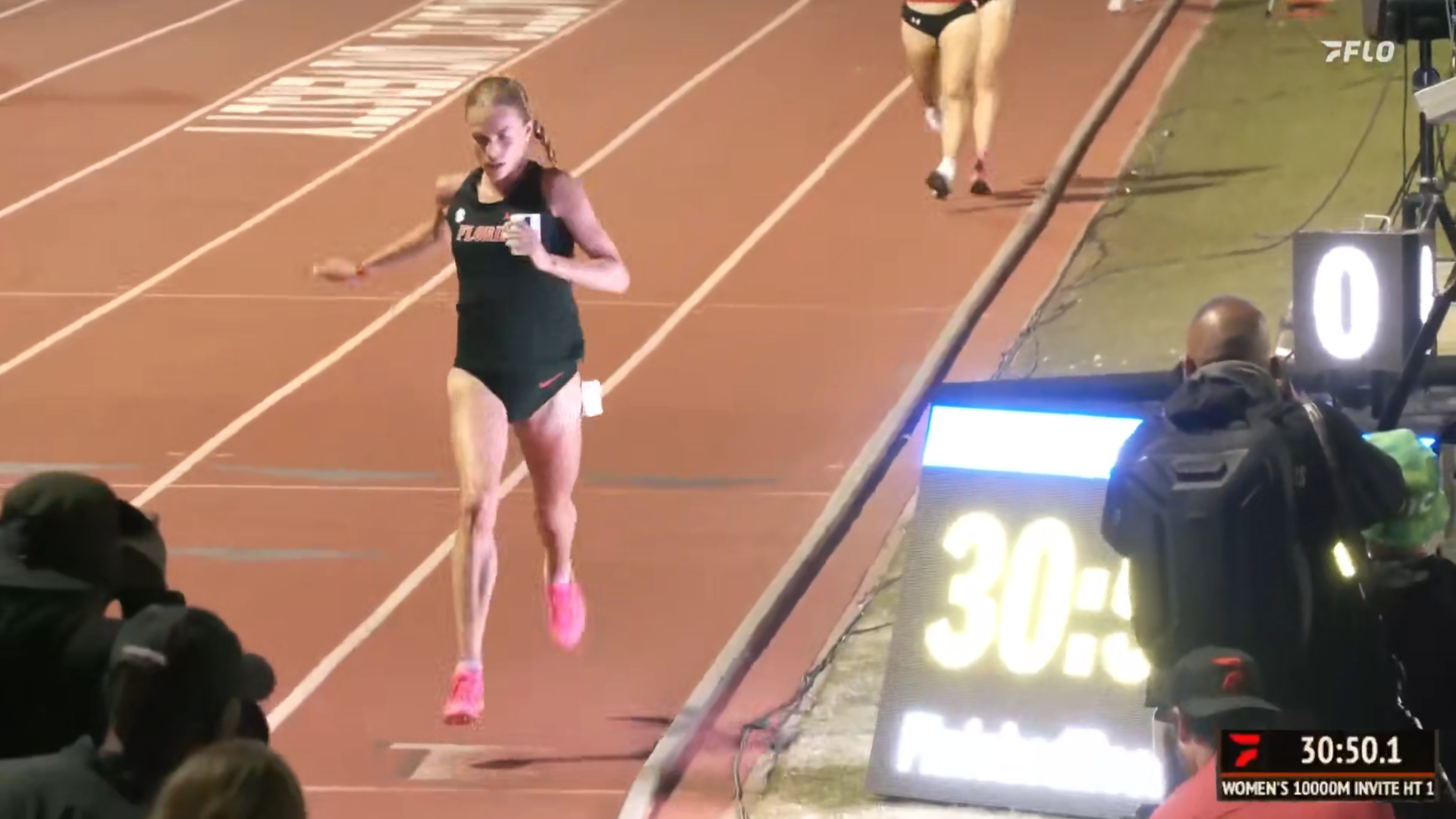 Parker Valby Crushes NCAA 10K Record with 3050 in Debut at Bryan Clay