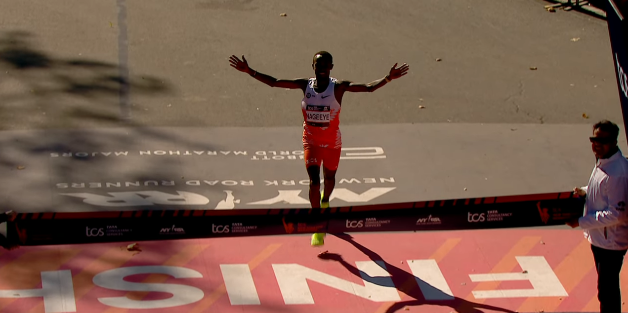 Men's Results 2024 New York City Marathon Abdi Nageeye Wins