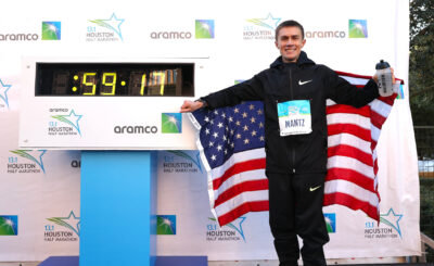 Conner Mantz 59:17 American Record in the Half Marathon