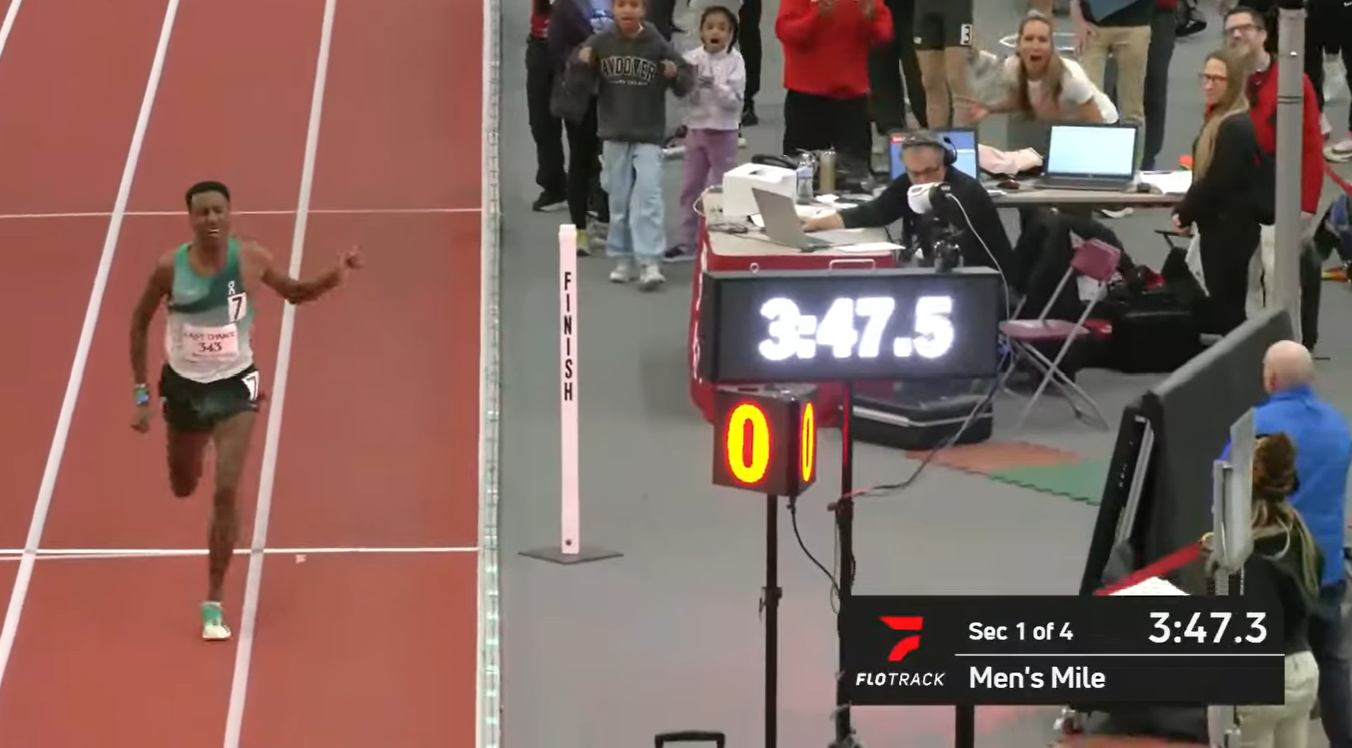 BU Last Chance: Yared Nuguse's Mile World Record Attempt BU Last Chance: Yared Nuguse's Mile World Record Attempt