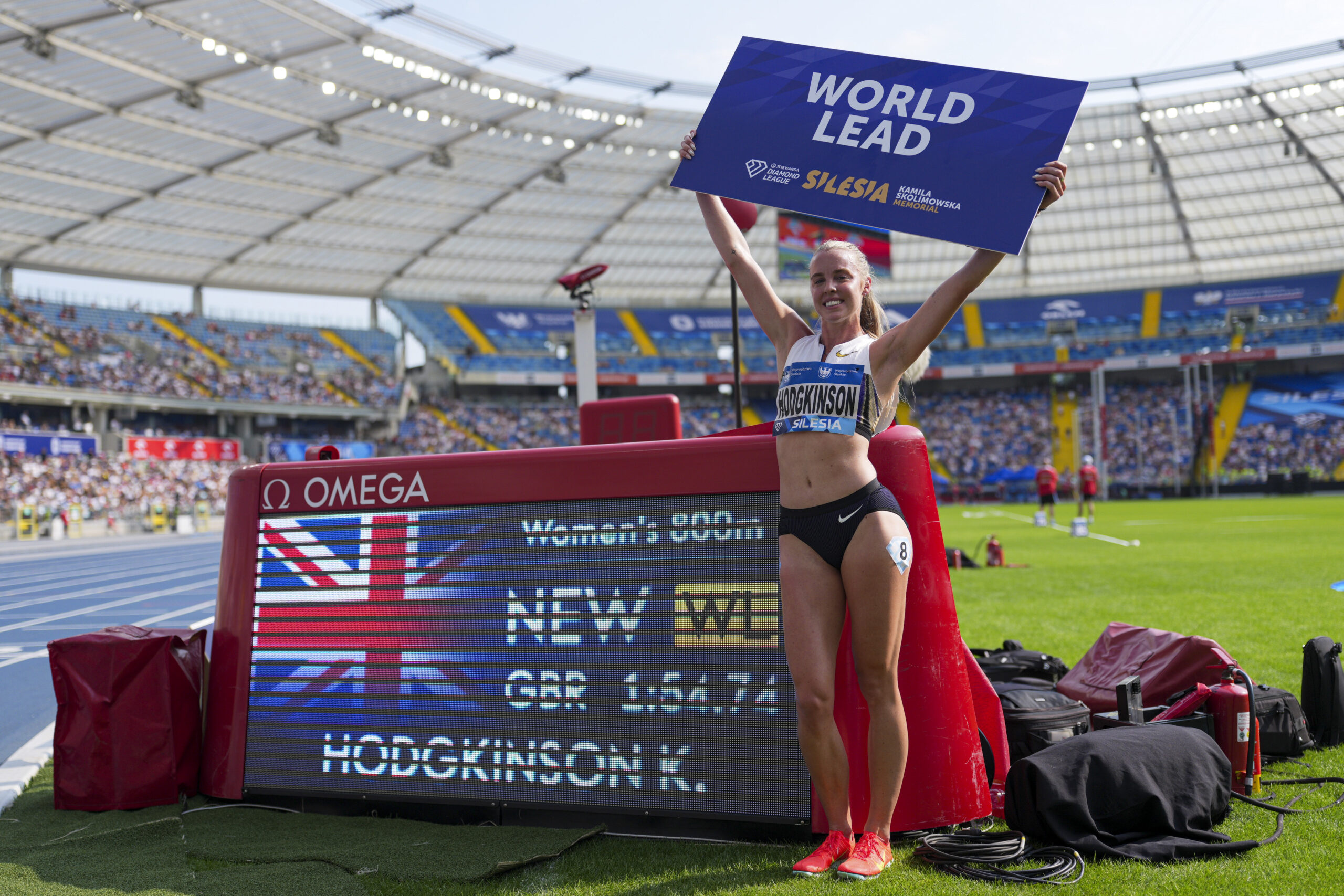 Silesia DL: Kipyegon 8:07, Keely 1:54, Thompson>Lyles (For