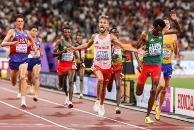 Jimmy Gressier Wins 10,000m at 2025 World Championship (Kevin Morris photo)