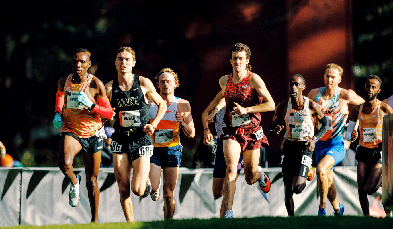 Men's Lead Pack 2025 USATF Cross Country Championships (Izzy Berenson photo)