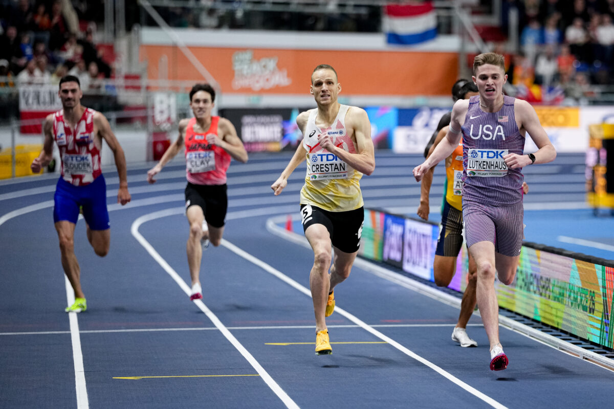 Cooper Lutkenhaus wins World Indoor Gold (Christel Saneh for World Athletics)