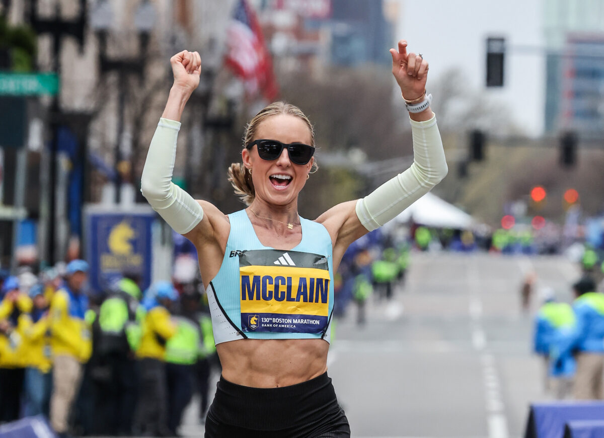 Jess McClain was rightfully pumped at the end of this one (Kevin Morris photo)